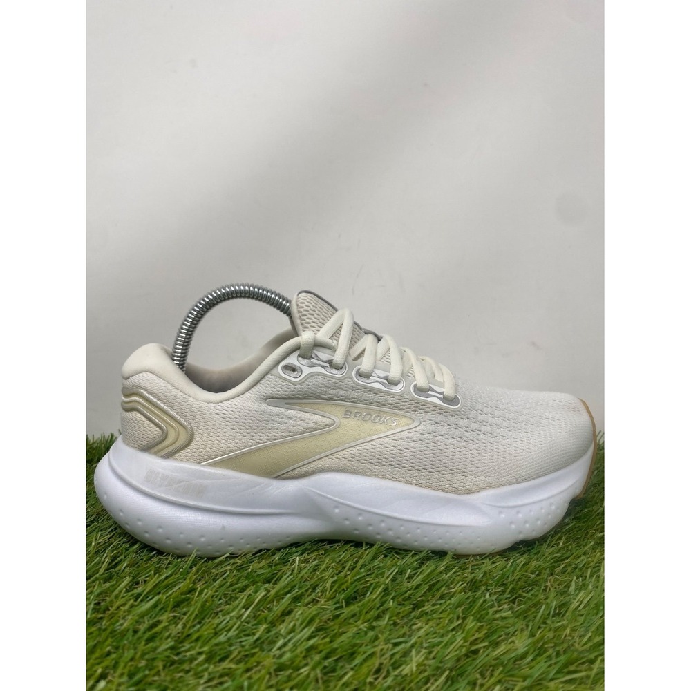 Brooks Glycerin 21 Shoes Women's 7.5 White Running Sneakers Athletic Training